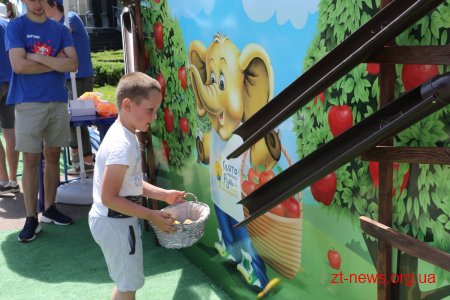 Свято морозива від компанії "Рудь" вчергове відбулося в Житомирі