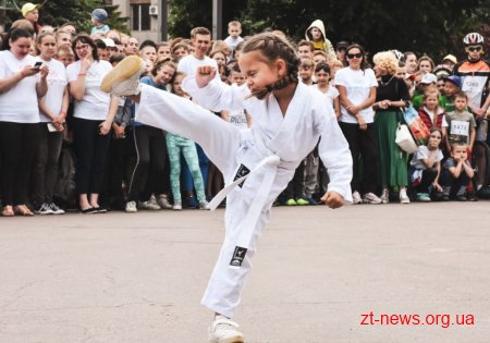 Олімпійський день у Житомирі зібрав близько 2 тисяч учасників