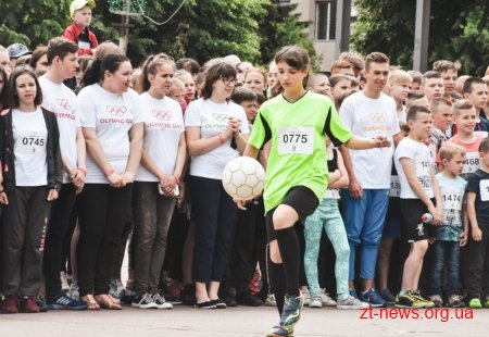 Олімпійський день у Житомирі зібрав близько 2 тисяч учасників