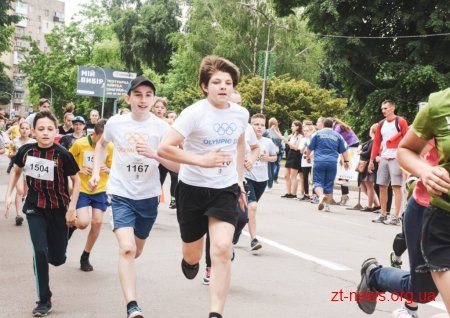 Олімпійський день у Житомирі зібрав близько 2 тисяч учасників