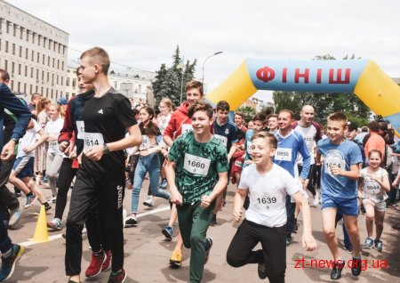 Олімпійський день у Житомирі зібрав близько 2 тисяч учасників