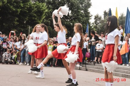 Олімпійський день у Житомирі зібрав близько 2 тисяч учасників