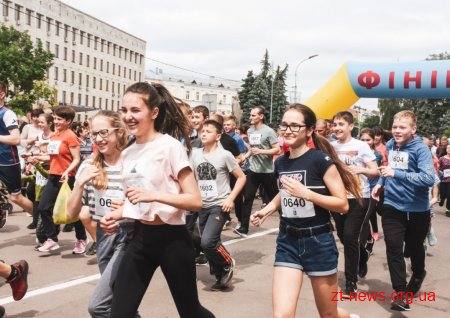 Олімпійський день у Житомирі зібрав близько 2 тисяч учасників