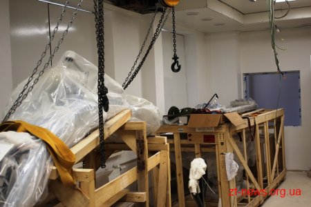 В обласній лікарні ім. О.Гербачевського розпочали монтаж ангіографу