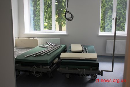 Реконструкція реанімаційного відділення в обласній лікарні на фінішній прямій