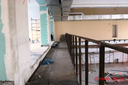 Продовжується реконструкція спортивного комплексу «Динамо» у Радомишлі