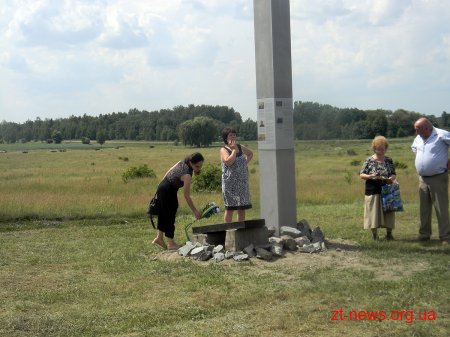 У Любарській ОТГ відкрили стели пам’яті жертв єврейської громади