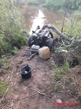 На Житомирщині прикордонники не допустили спробу незаконного видобутку бурштину