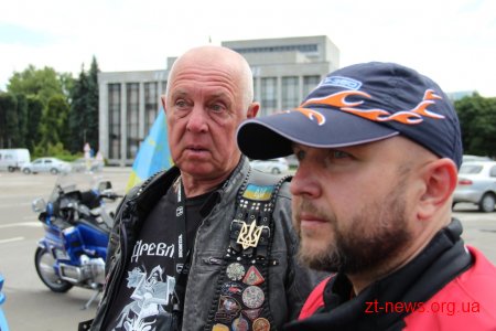 Учасники щорічного «Мотопробігу єдності - 2019» відвідали Житомир