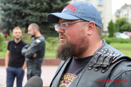 Учасники щорічного «Мотопробігу єдності - 2019» відвідали Житомир