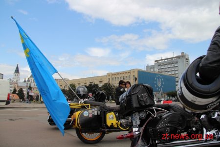 Учасники щорічного «Мотопробігу єдності - 2019» відвідали Житомир