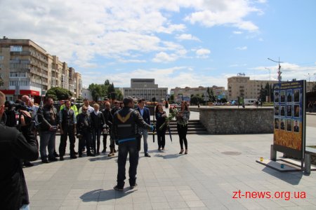 Учасники щорічного «Мотопробігу єдності - 2019» відвідали Житомир