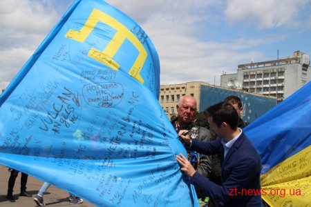 Учасники щорічного «Мотопробігу єдності - 2019» відвідали Житомир