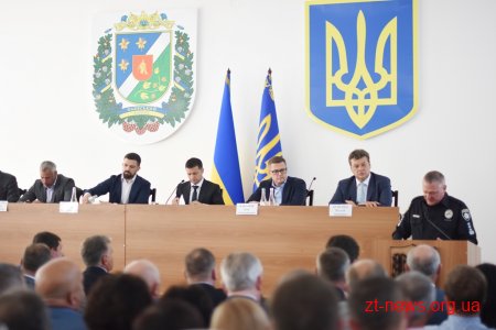 Президент України з робочою поїздкою відвідав Житомирщину