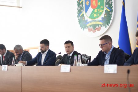 Президент України з робочою поїздкою відвідав Житомирщину