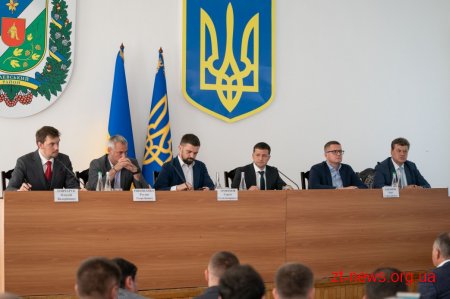 Президент України з робочою поїздкою відвідав Житомирщину