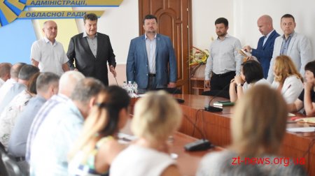 Голова ОДА Віталій Бунечко провів першу нараду з керівниками управлінь ОДА
