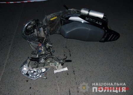 За добу у ДТП за участі мопедів травми отримали троє людей
