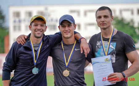 Дві золоті медалі привезли легкоатлети Житомирщини із чемпіонату України