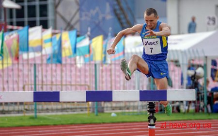 Дві золоті медалі привезли легкоатлети Житомирщини із чемпіонату України