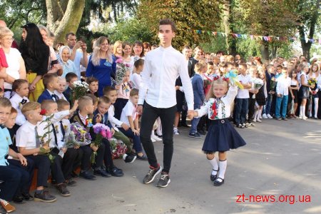 До першого класу на Житомирщині пішли 14,5 тисяч учнів