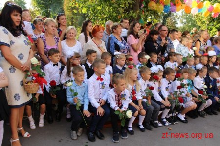 До першого класу на Житомирщині пішли 14,5 тисяч учнів