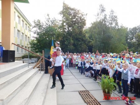 До першого класу на Житомирщині пішли 14,5 тисяч учнів