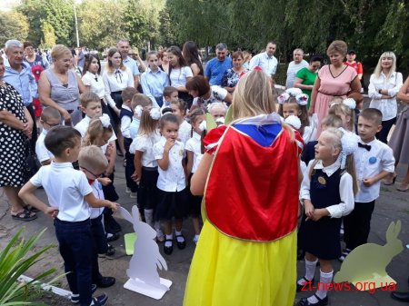 До першого класу на Житомирщині пішли 14,5 тисяч учнів