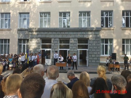 До першого класу на Житомирщині пішли 14,5 тисяч учнів