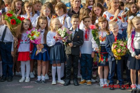 До першого класу на Житомирщині пішли 14,5 тисяч учнів