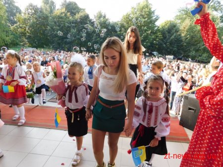 До першого класу на Житомирщині пішли 14,5 тисяч учнів
