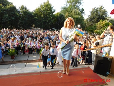 До першого класу на Житомирщині пішли 14,5 тисяч учнів