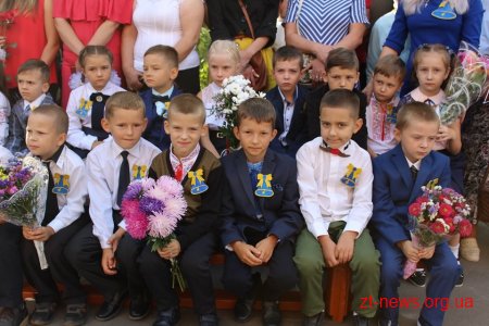 До першого класу на Житомирщині пішли 14,5 тисяч учнів
