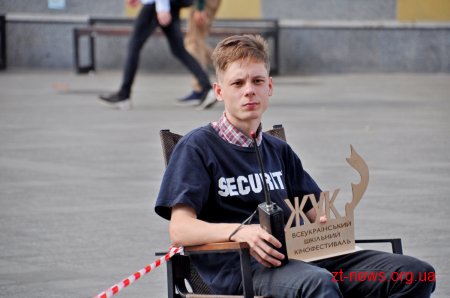 У центрі Житомира відбулися зйомки фільму від організаторів фестивалю «ЖУК»