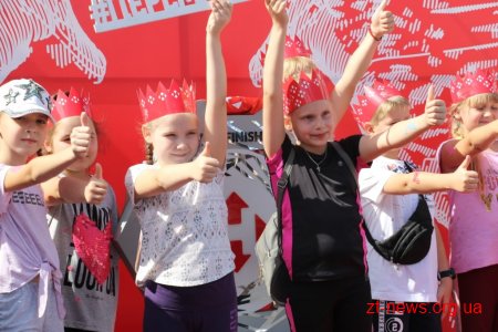 Із дитячих забігів у Житомирі стартував «Нова Пошта Космічний Напівмарафон 2019»