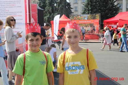 Із дитячих забігів у Житомирі стартував «Нова Пошта Космічний Напівмарафон 2019»