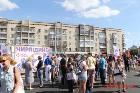 Із дитячих забігів у Житомирі стартував «Нова Пошта Космічний Напівмарафон 2019»