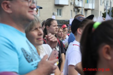 Із дитячих забігів у Житомирі стартував «Нова Пошта Космічний Напівмарафон 2019»