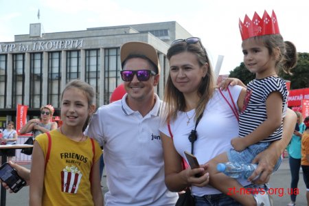 Олександр Педан презентував у Житомирі спортивний волонтерський проект «Junior Z»