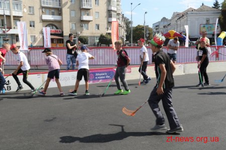 Олександр Педан презентував у Житомирі спортивний волонтерський проект «Junior Z»