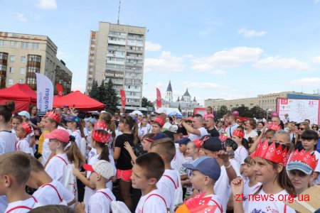 Олександр Педан презентував у Житомирі спортивний волонтерський проект «Junior Z»