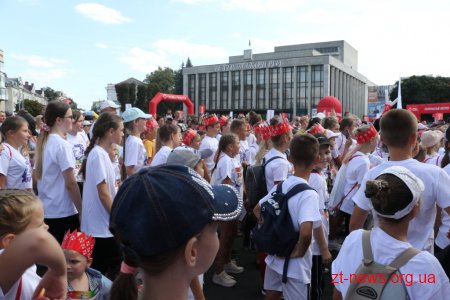 Олександр Педан презентував у Житомирі спортивний волонтерський проект «Junior Z»