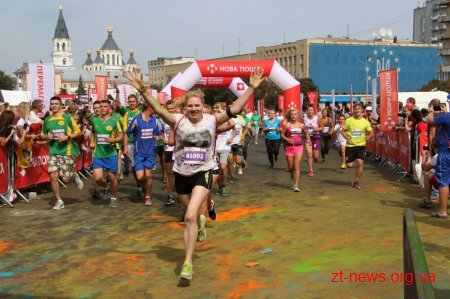 У Житомирі відбувся четвертий "Нова пошта Космічний Напівмарафон"
