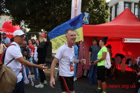 У Житомирі відбувся четвертий "Нова пошта Космічний Напівмарафон"