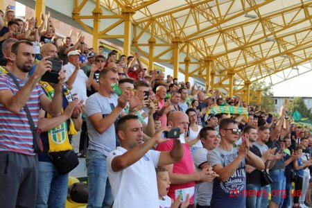 ФК "Полісся" здобув перемогу в першому домашньому матчі на "Спартак Арені"