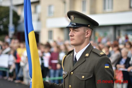 16 військових духових оркестрів пройшлися вулицями Житомира