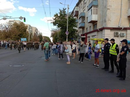 16 військових духових оркестрів пройшлися вулицями Житомира