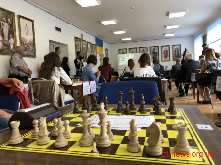 У Житомирі проходить чемпіонат України з шахів серед жінок