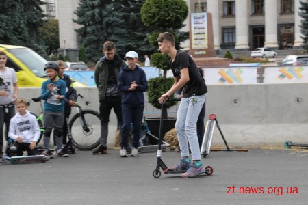 В рамках експерименту майдан Соборний перетворився на активний громадський простір