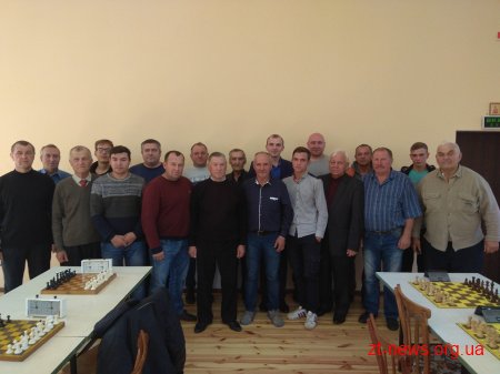 До Дня міста в Овручі відбувся шаховий турнір